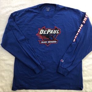 DePaul Blue Demons Champion Long Sleeve